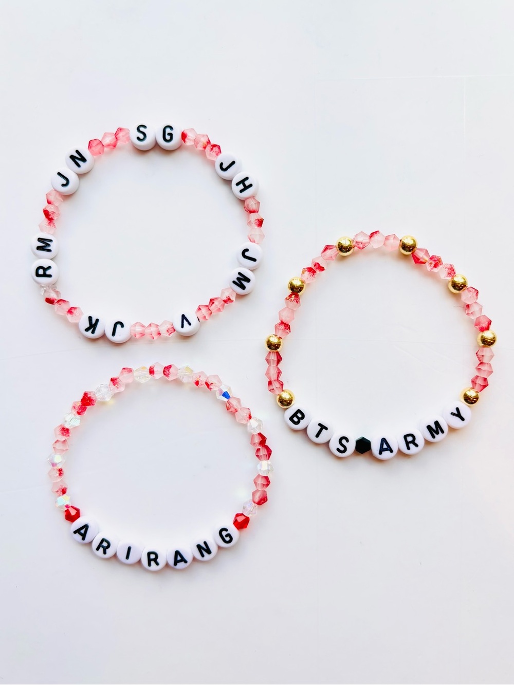 (3pcs) BTS ARIRANG ALL MEMEBER BRACELET BUNDLE